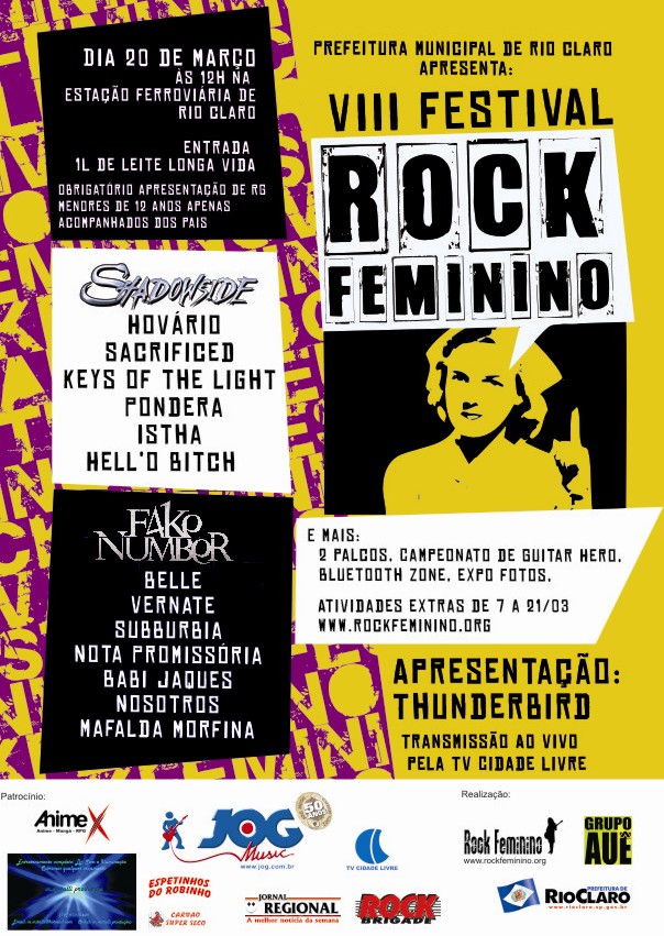 Unidas in Rock: festival celebra a potência feminina no Rock